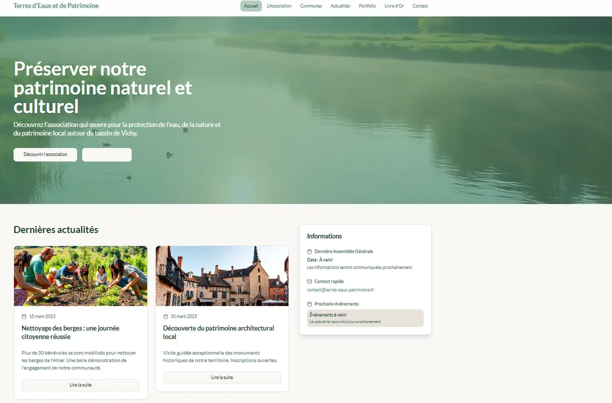 Terres d'Eaux et de Patrimoine